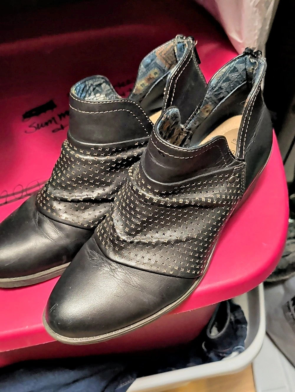 Earth Origins Black Ankle Boots